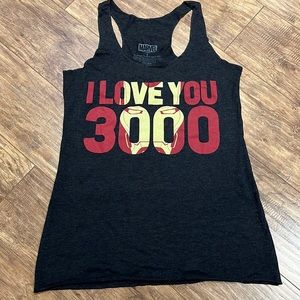 Marvel I love you 3000 tank top